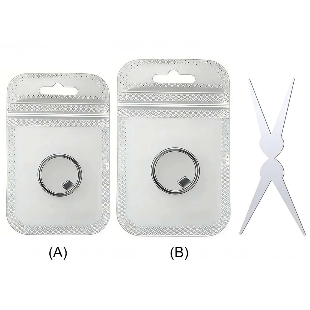 Magnetic Ring Hollow Cat Eye Tool Professional Black Hole Cat‑Eye Design DIY Nail Art Accessory