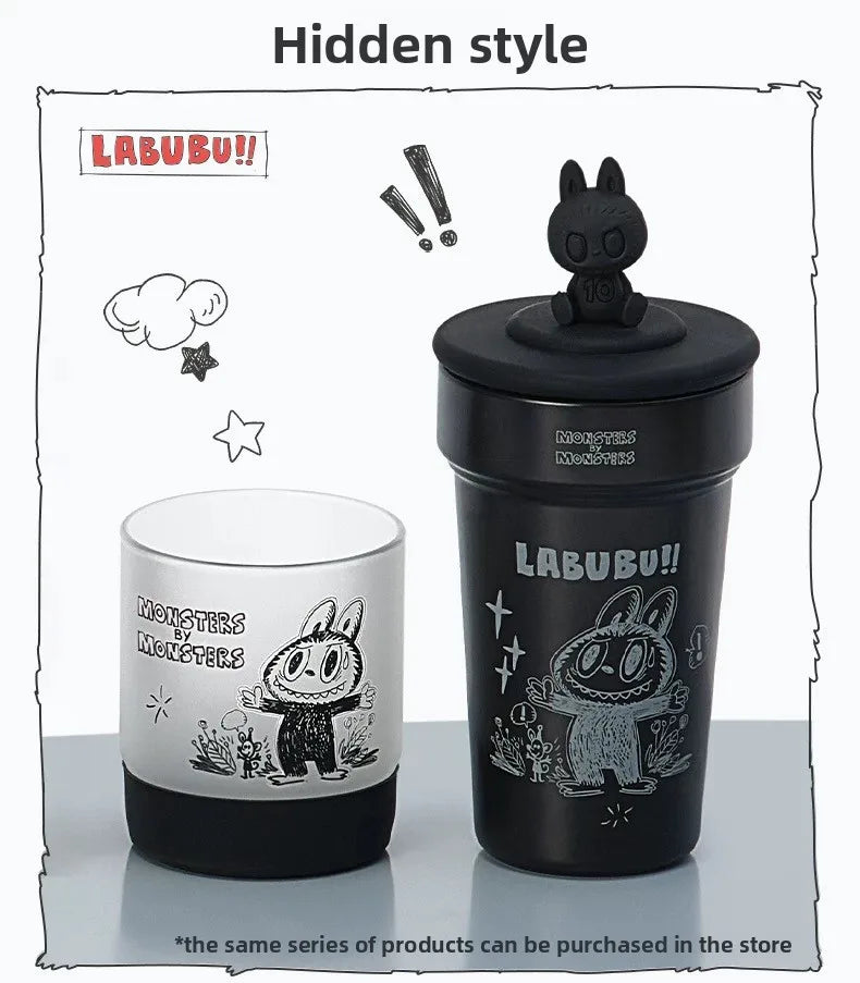 Genuine POP MART Anime Periphery THE MONSTERS LABUBU 10th Anniversary Series Mini Cup Blind Box Home Decor Desktop Birthday Gift