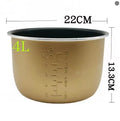 Universal inner pot accessories 4L/5L/6L step-up pressure cooker non-stick pot inner pot universal inner pot pot core