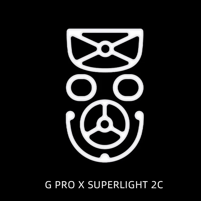 New Esports Tiger Gaming ICE Version Mouse Feet Mouse Skate for Logitech G Pro X Superlight / GPW G PRO Wireless/ G Pro X 2