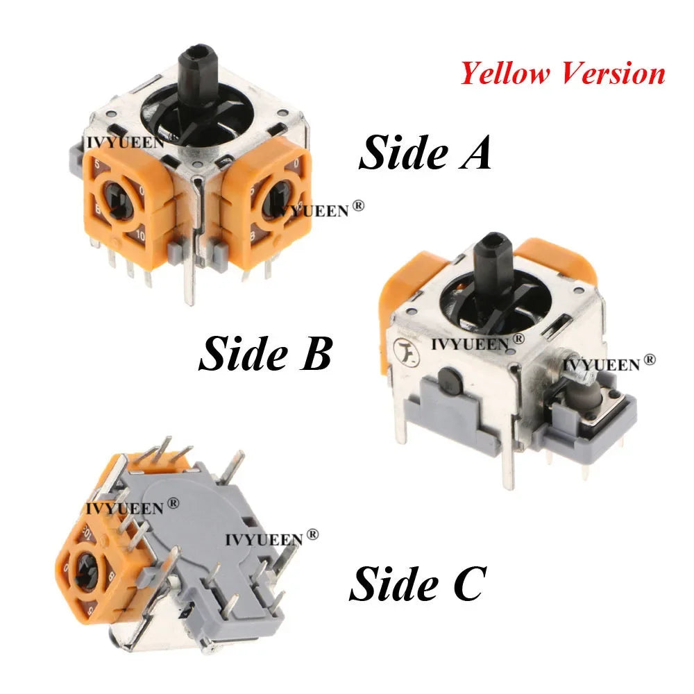 IVYUEEN 2 Sets 3D Analog Stick Sensor Potentiometers and Thumb Sticks Thumbsticks Cap Cover for Xbox 360 Controller Repair Parts