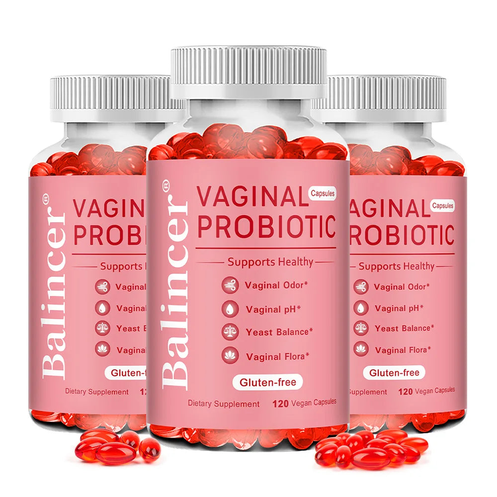 Women's Probiotics Capsules, for Digestive Support, Promotes Vaginal, Intestinal, Immune, Non-GMO & Gluten Free