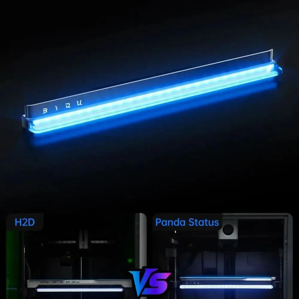 BlQU Panda Status Printer Status Indicator LEDS Lighting For Bambu Lab P1P P1S X1C X1E A1 3D printers