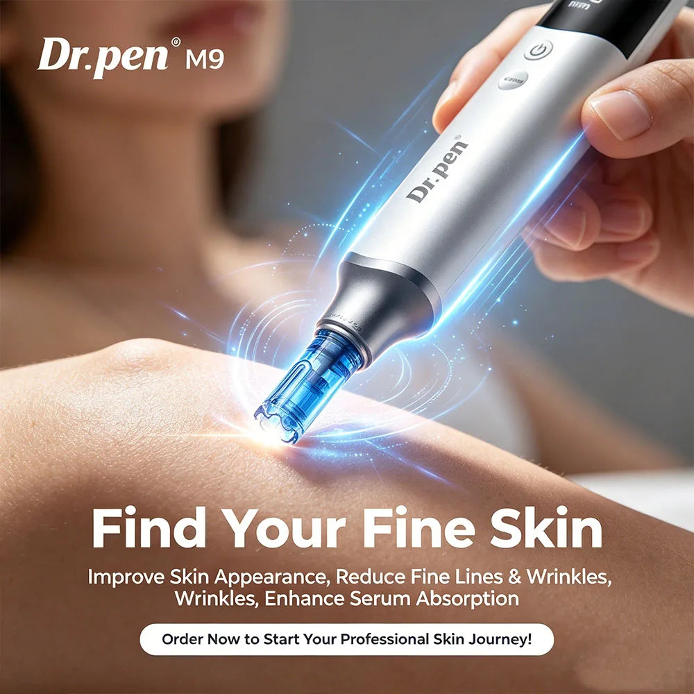 Derma Pen M9 Smart Cotrol Microneedling Pen 6 Speed Level Needle Length 0.25mm
