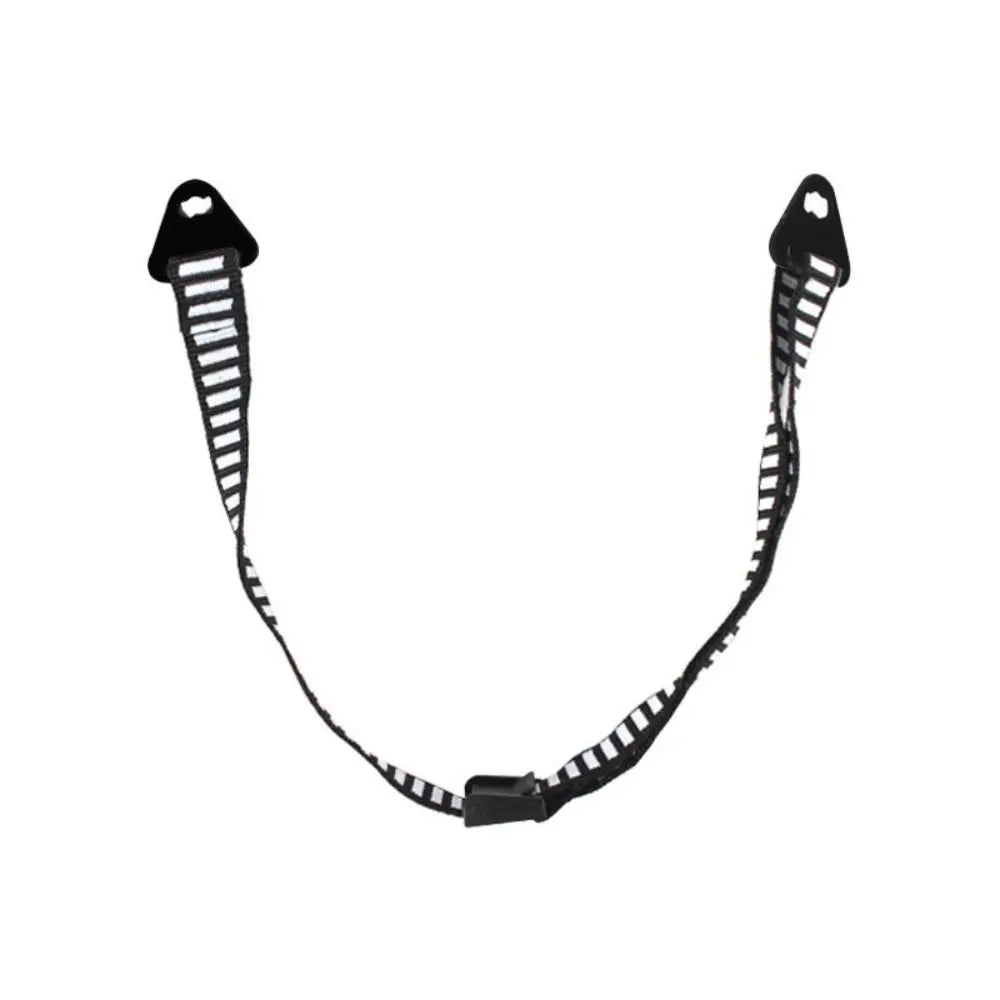 Black&white Safety Helmet Strap Tool D Shape Y Shape Plastic Lock Buckles Mandibular Girdle Accessories Universal Helmet Belt