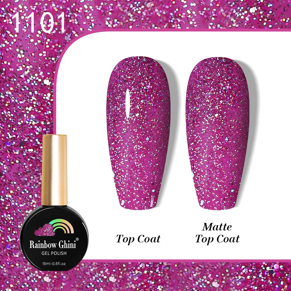 RG 15ML HEMA&TPO FREE Summer Series Fluorescent Gel Polish in Sporty Style Y2K Nail Polish Suitable for Parties Nail Art UV Gel