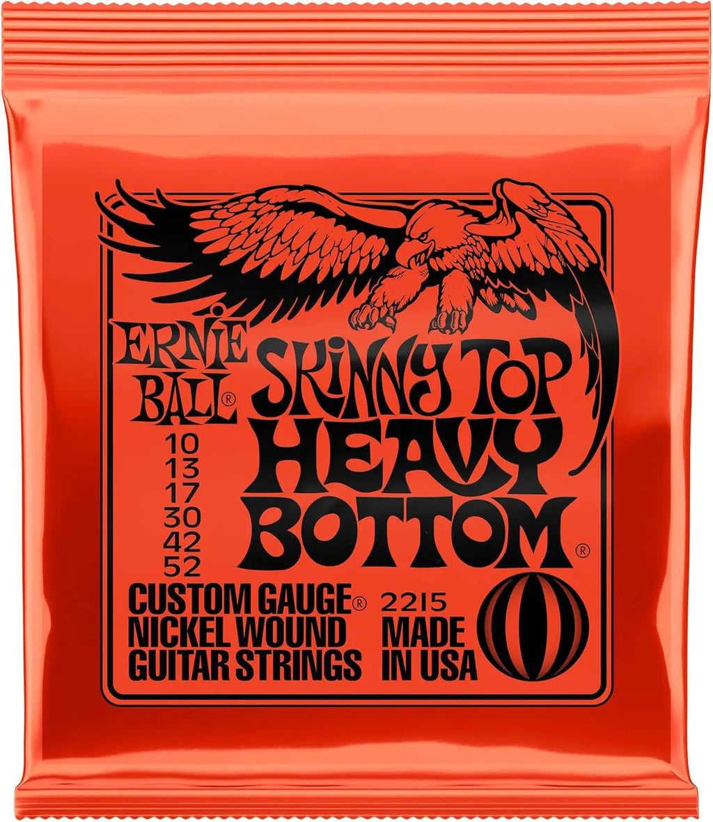 5pc/10pc Ernie Ball Slinky Nickel Wound Electric Guitar Strings – 7-Strings & 8-StringS Available