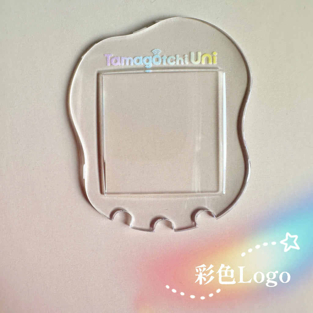 Tamagotchi Uni Transparent Replacement Panel Printed Panel With Logo Cute Girl Style Birthday Gift Essential For Giving People