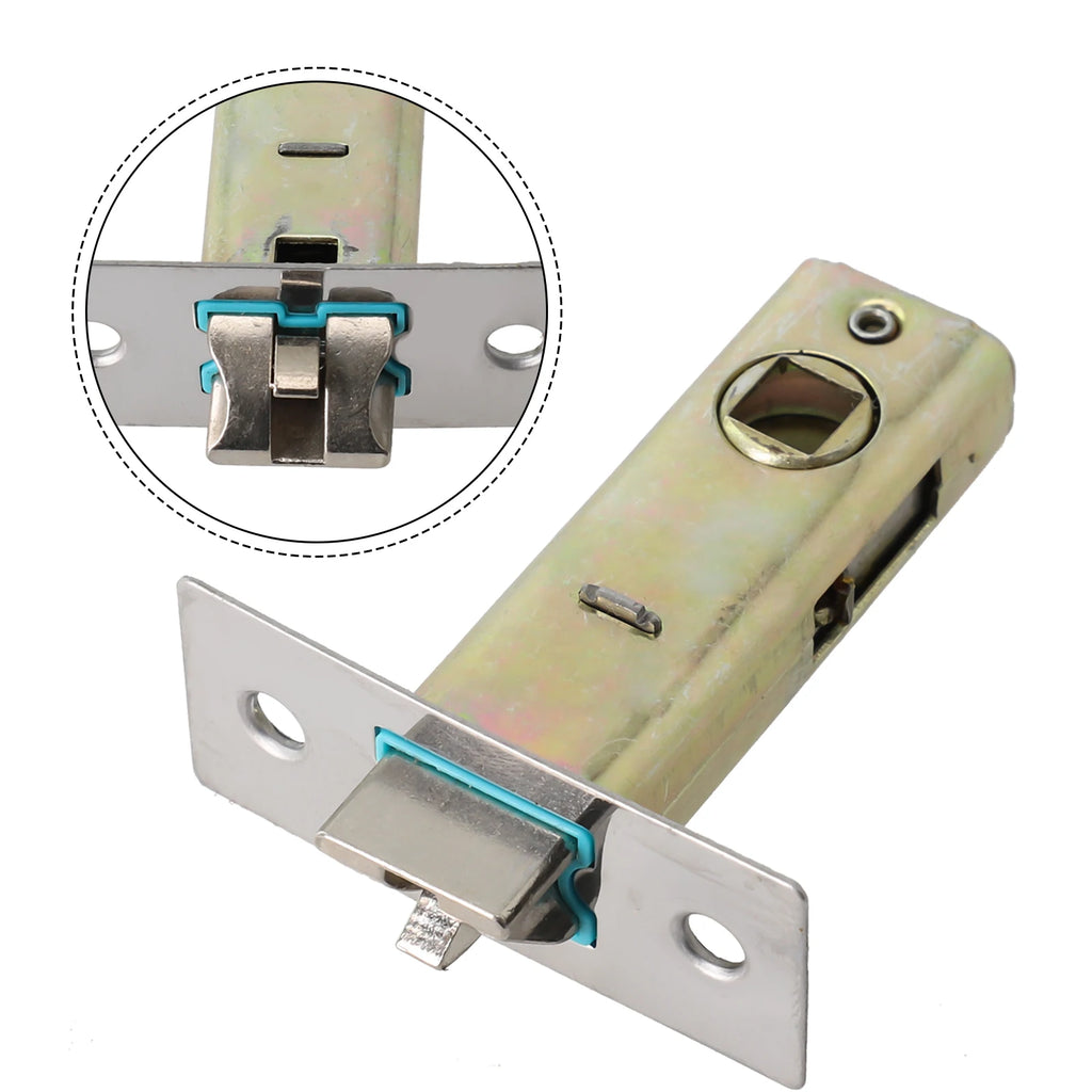 Door Lock Core Tubular Latch Internal Bolt Facility Sprung Catch Lock Core Tongue Lockcase Fitting Bathroom Insert Core Hardware