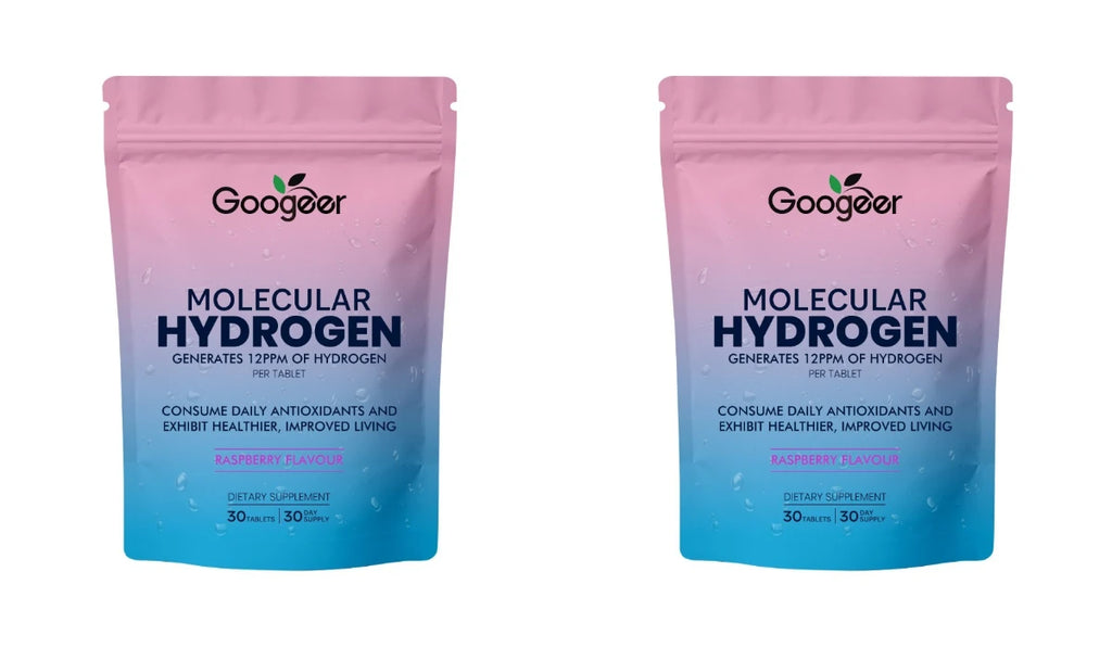 Molecular Hydrogen Tablets 12PPM Raspberry Flavor Magnesium Effervescent Supplement Antioxidant Daily Wellness Support 30Tablets