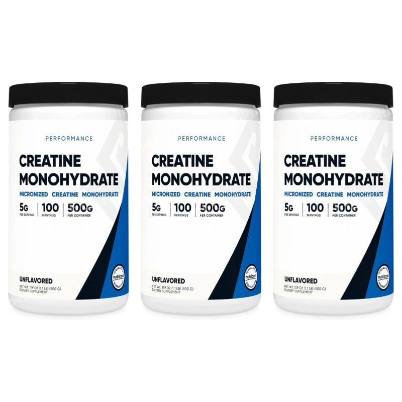 Creatine Monohydrate Micronized Powder 500G, Dietary Supplement 5000mg Per Serv (5g) - 100 Servings, 17.9 Oz