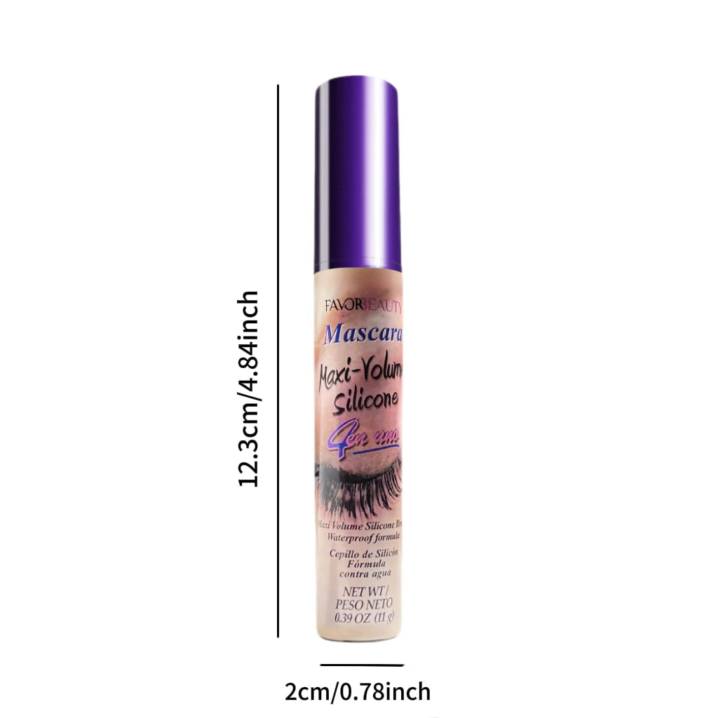 3-Pack Volumizing Mascara Set Includes Three Different Brush Heads, Waterproof, Long-Lasting, Creates Thicker Lashes.