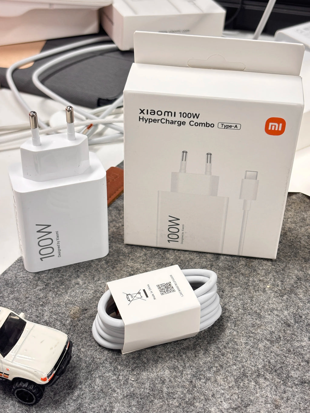 Original 100W Xiaomi Charger Turbo Super Fast Charge EU Adapter Type C Cable For Mi 15 13T 12S Redmi Note 14