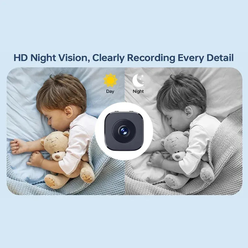 Lenovo 4K Full HD Wifi Smart Camera Mini Security Surveillance Camera Dual Way Audio Motion Detection Infrared Night Vision Cam