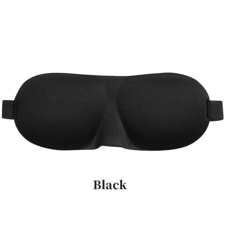 100% Light Blocking 3D Contoured Sleep Eye Mask Ultra-Soft Skin-Friendly Breathable Eye Cover for Rest Travel Yoga Eye Patches