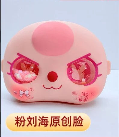 In Stock Baby Three 400% Bb3 Exquisite Quicksand Eye Replacement Part Cute Doll Accessoires Face Shell