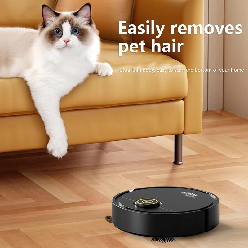 3-in-1 Automatic Sweeping Robot Sweep Vacuum Cleaner Mopping Floor USB Rechargeable Mini Cleaner Home Cleaning Machine
