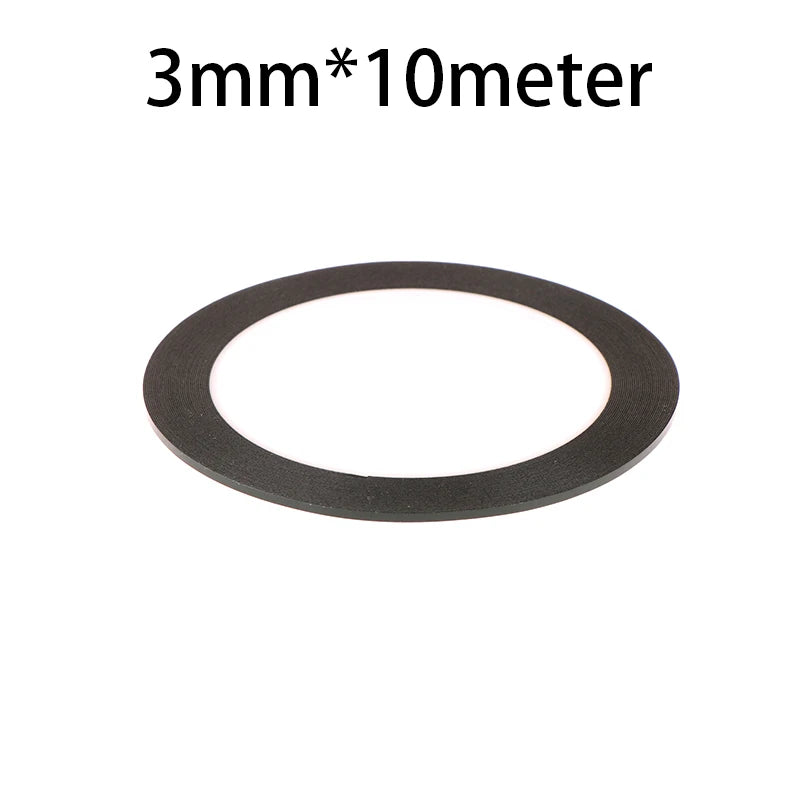 2-5MM 10M Black Strong Adhesive Tape Roll For IPad Tablet LCD Touch Glass Frame Back Cover Repair Double Side Glue For Phone