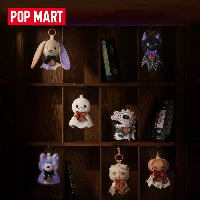 New Pop Mart Hirono After Dark Series Night Light Blind Box Pendant Halloween Decor Creative Bag Mystery Box Peripheral Gift