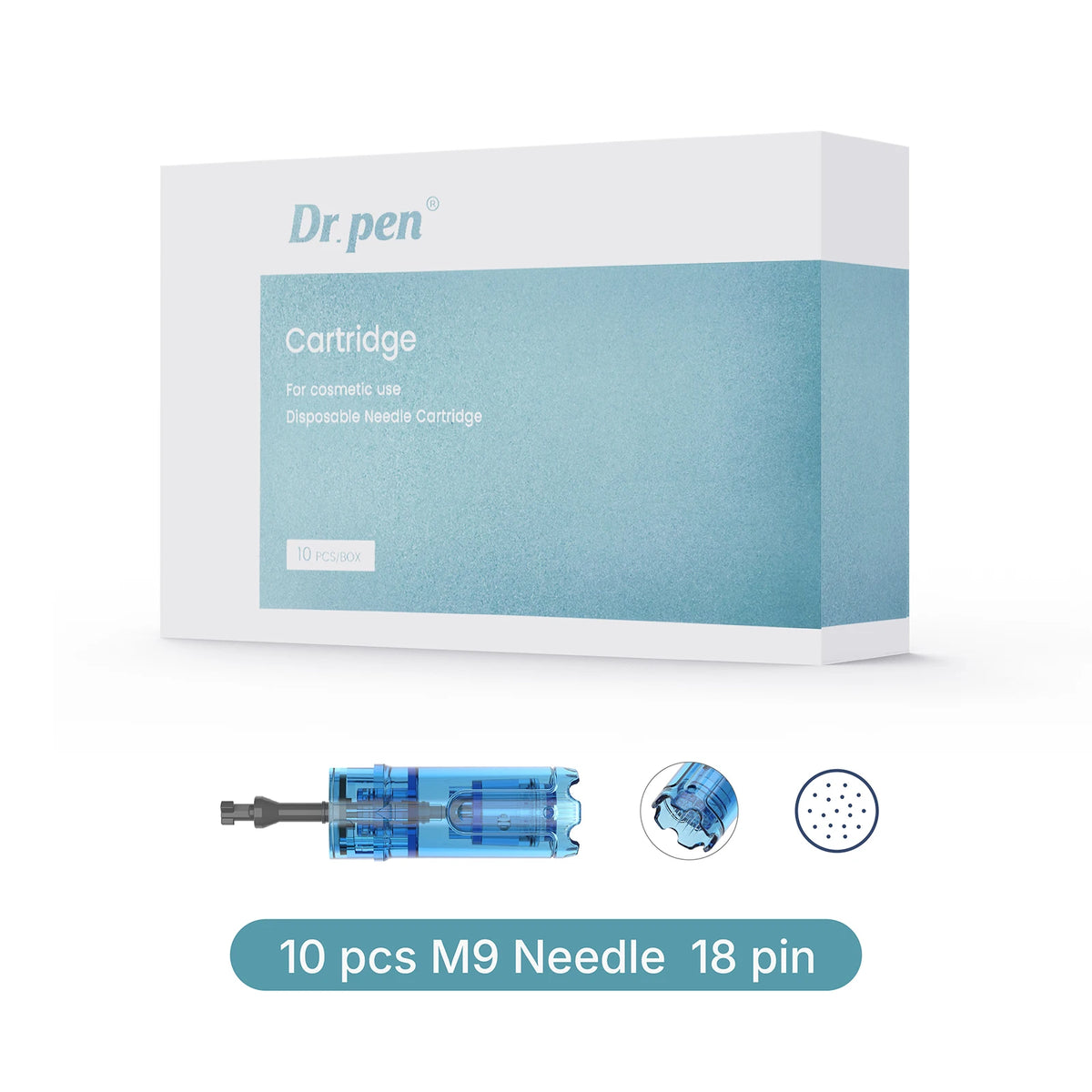 10 PCS Dr pen M9 needle replacement head 0.25 mm needle length