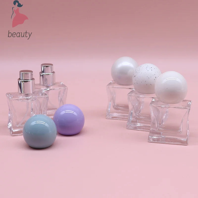 1Pcs Perfume Cap 15MM Caliber Perfume Bottle Round Cap Ball Cap PP Plating Perfume Cap
