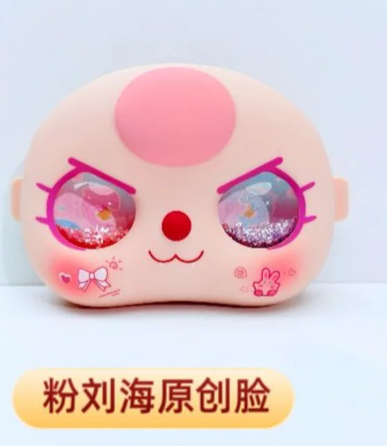 In Stock Baby Three 400% Bb3 Exquisite Quicksand Eye Replacement Part Cute Doll Accessoires Face Shell