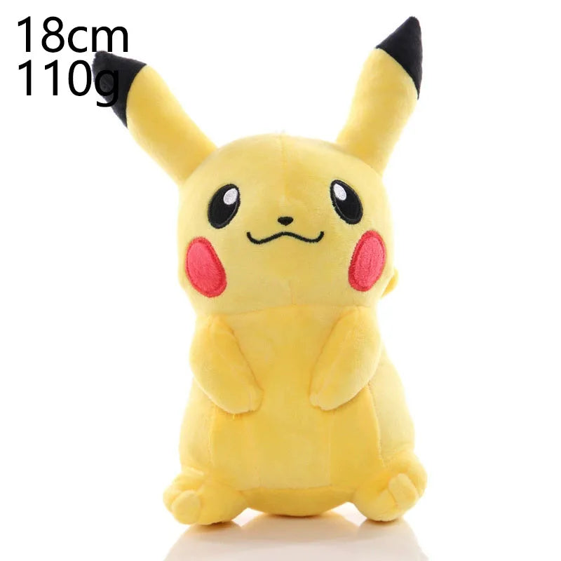 POKEMON Original Plush Toy Gengar Pikachu Plush Doll Soft Kawaii Cute Cartoon Piplup Toys for Kids Gift！！