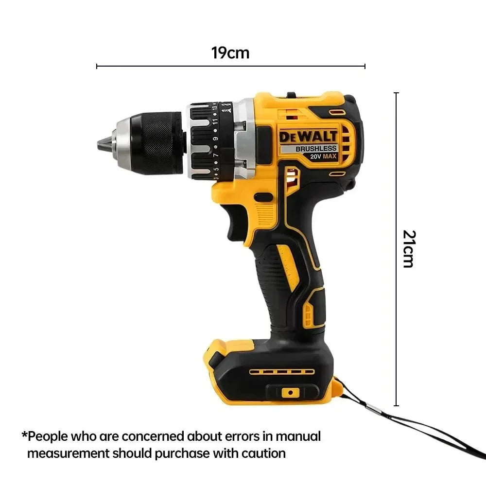 NEW 2026 DEWALT DCD805 Hand Impact Drill,20V Lithium Cordless,Brushless Power,Variable Speed Control,Lightweight Household Tool