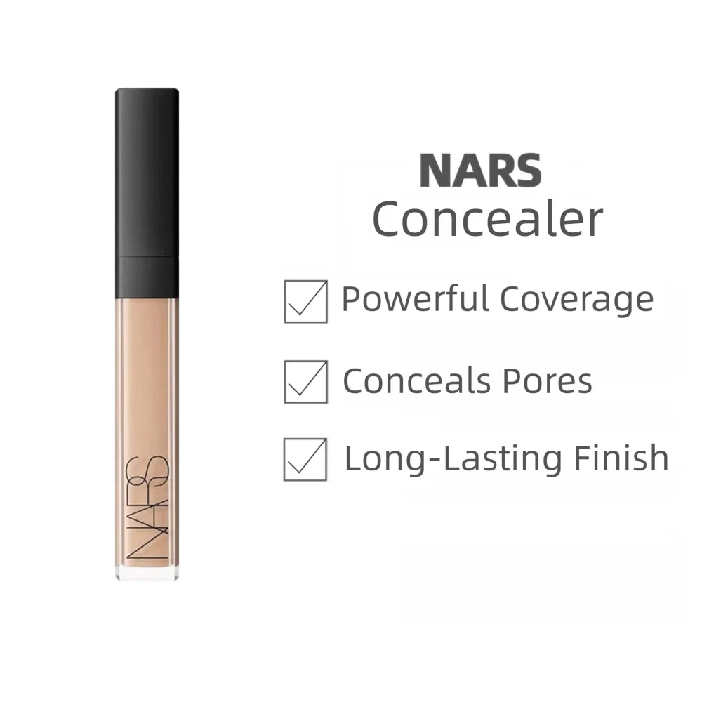 NARS Radiant Creamy Concealer Vanilla 1232 | face makeup | Brightening Under-eye Coverage | Non-creasing Formula | 6ml