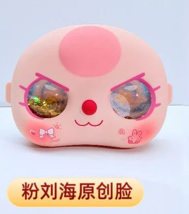 In Stock Baby Three 400% Bb3 Exquisite Quicksand Eye Replacement Part Cute Doll Accessoires Face Shell