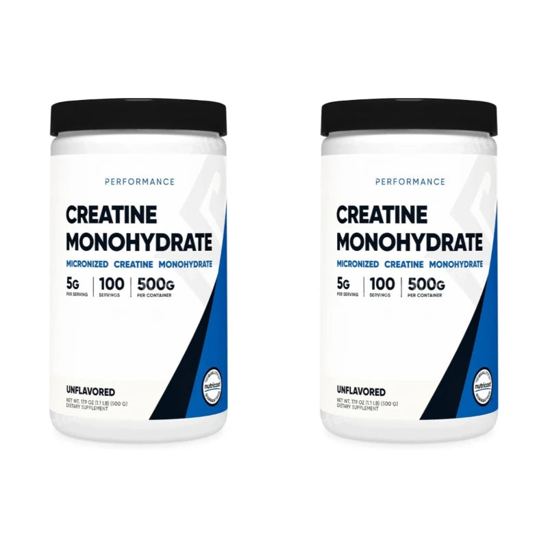 Creatine Monohydrate Micronized Powder 500G, Dietary Supplement 5000mg Per Serv (5g) - 100 Servings, 17.9 Oz