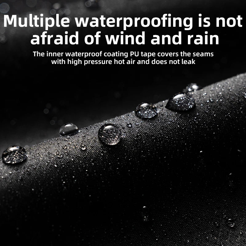 ROCKBROS Bicycle Raincoat Cycling Jacket Poncho Rainproof Hooded Coat Commute Rain Cape Electromobile Waterproof Windproof Cloak
