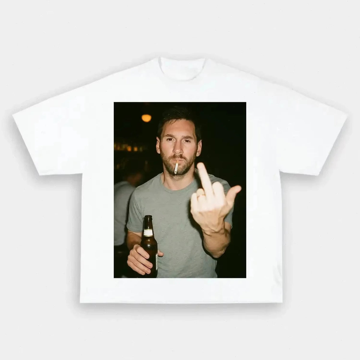 Messi After Hours Funny 100%cotton Unisex Shirt 2026 New O-neck Short Sleeve Men's Women's Fashion Hip-hop T-shirt Fan Gifts