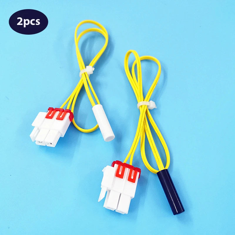2PCS Fridge Refrigerator Defrosting Sensor Temperature 5k Sensor Probe For RS2533VK/XAA Spare Parts Accessories
