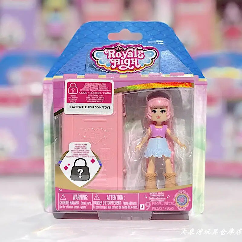 In Stock Royale High Surprise Locker Doll Series 13-inch Replaceable Mystery Bag  Toy