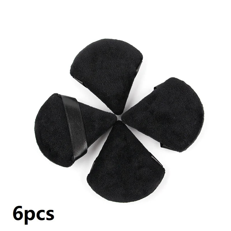 New Cosmetic Foundation Puff Mini Triangle Powder Puffs Women Beauty Reusable Sponge Washable Makeup Powder Accessories