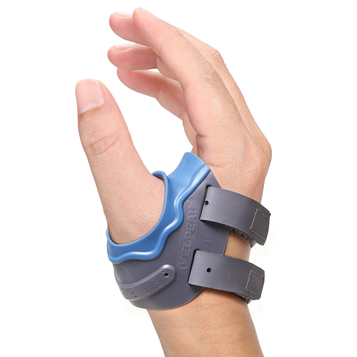 VELPEAU CMC Thumb Brace with Shape-memory Restriction Splint, Thumb CMC Joint Stabilizer for Thumb Basal Arthritis Pain