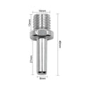 M14 Electric Drill Angle Grinder Connecting Rod Screw 14mm Thread Adapter Hexagon Rod Conversion Bar Chuck Connector Tool 1PC