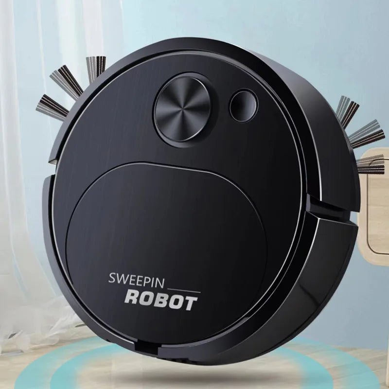 NEW USB Sweeping Robot Vacuum Cleaner Mop 3-in-1 Smart Wireless 1500Pa Dragging Cleaning Sweep Floor for Home Office