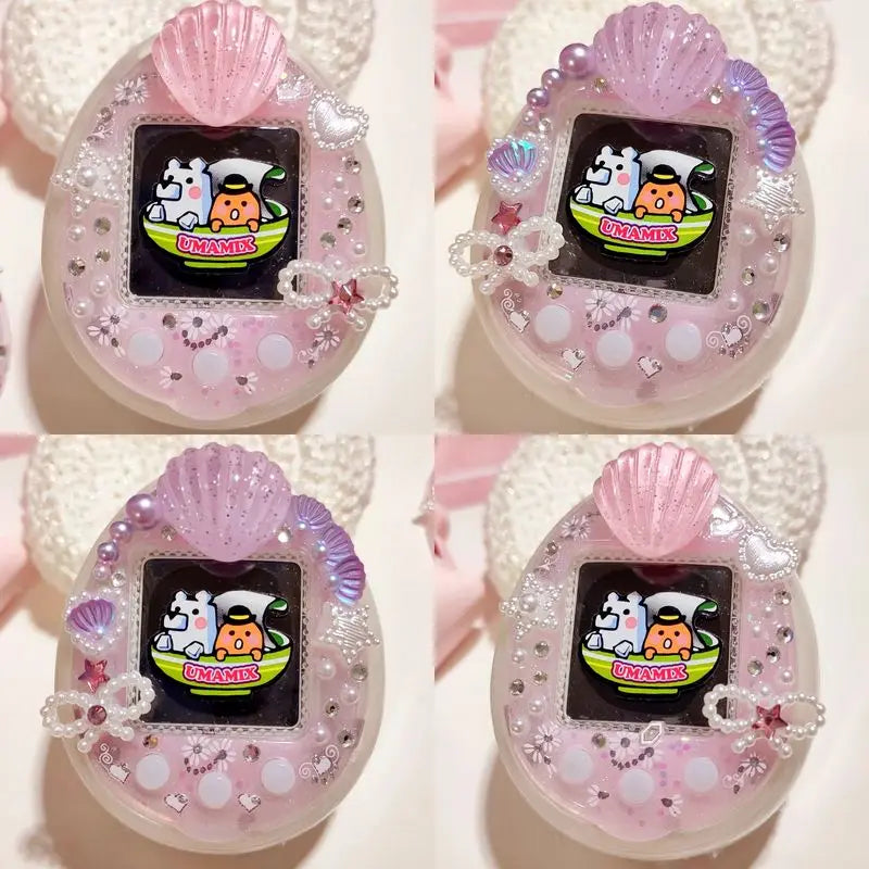 Tamagotchi Uni Electronic Pet Color Panel 4u/4u Paper Soft Film Love Drill Wings Paste The Machine Faceplate Gift