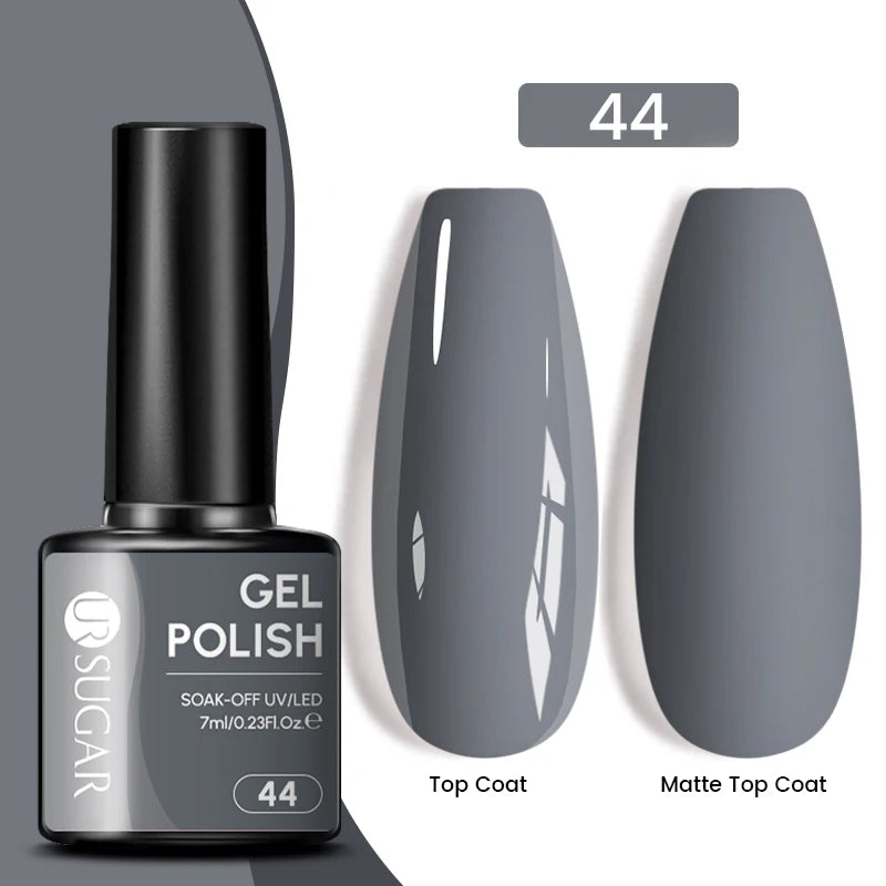 UR SUGAR 7.5ml Reflective Magnetic Gel Nail Polish Glitter Silver Pink Magnet Gel Soak Off UV LED Nail Manicure Varnish UV Gel