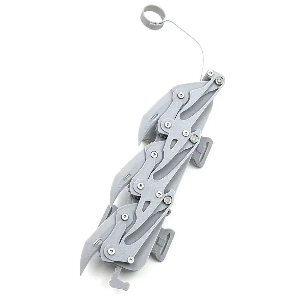 New Mechanical Claw Wrist Blade Cosplay Sleeve Sword Halloween Clothing Props Adult Birthday Gift Cool Style Sleeve Sword