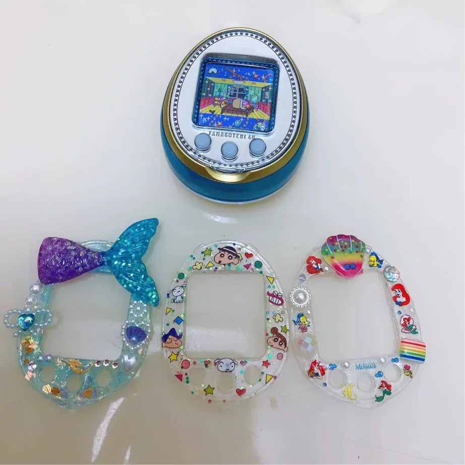 Tamagotchi Uni Electronic Pet Color Panel 4u/4u Paper Soft Film Love Drill Wings Paste The Machine Faceplate Gift