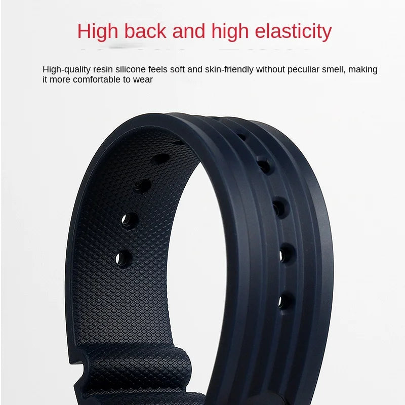 For Seiko PROSPEX series ancestor mm 1968 bracelet SLA017J1 SLA039J1 No.5 SKX007 high quality silicone rubber strap 20mm 22mm