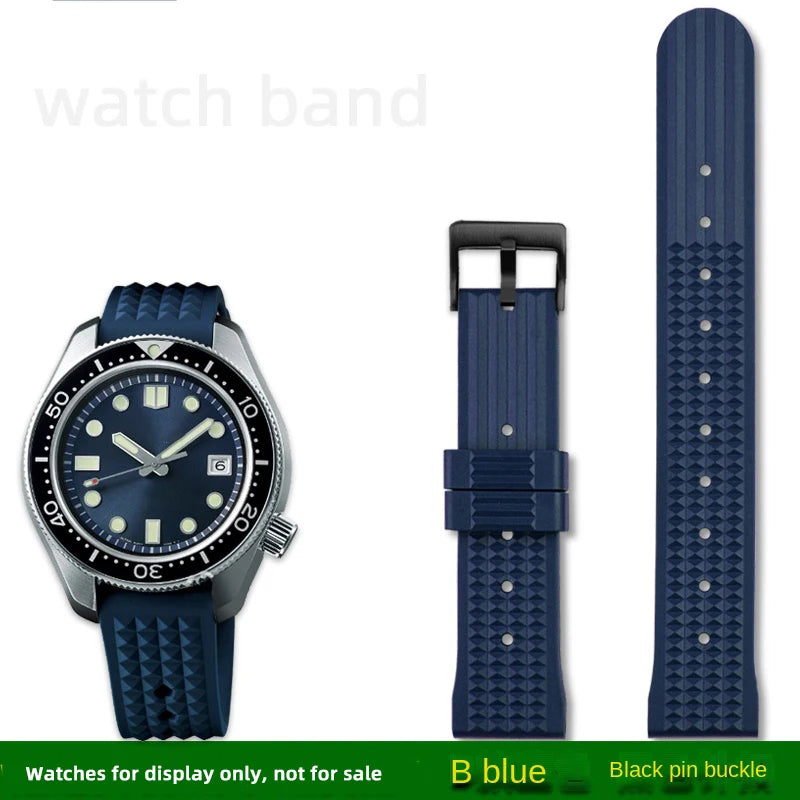 For Seiko PROSPEX series ancestor mm 1968 bracelet SLA017J1 SLA039J1 No.5 SKX007 high quality silicone rubber strap 20mm 22mm