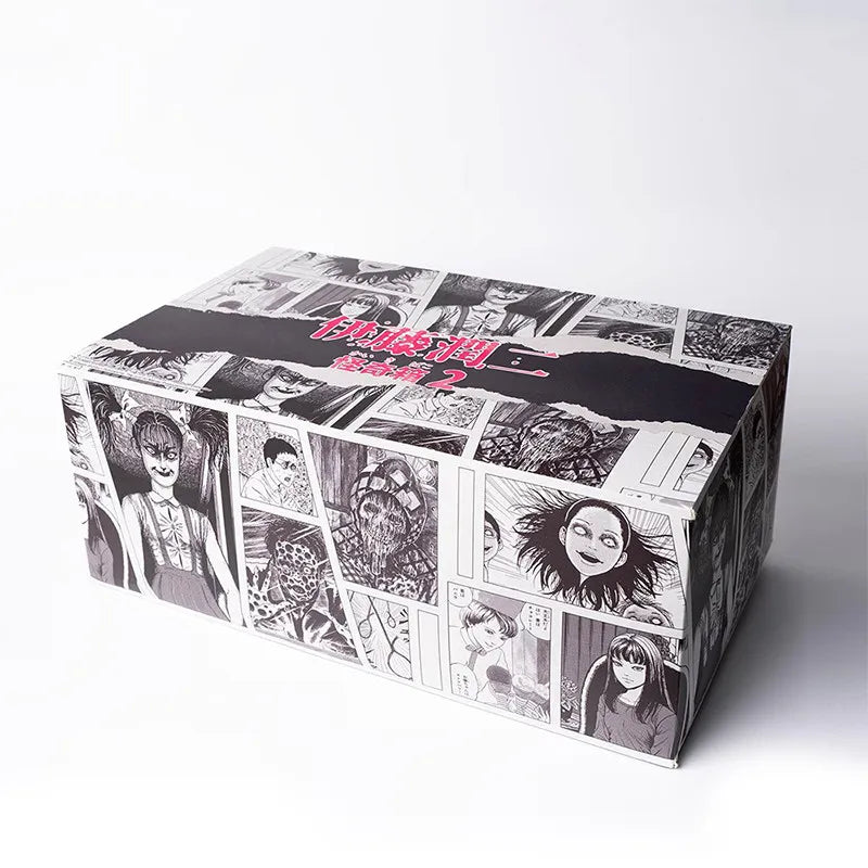 Hippers Unbox Junji Itos Strange Box Blind Box Series Vol. 2 Second Generation Collectible Figurine Tomie Merchandise Figurine
