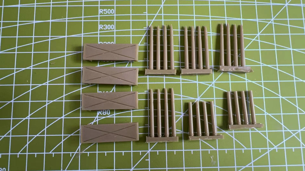 1:35  Resin  Supply Box Pile Unpainted High Quality