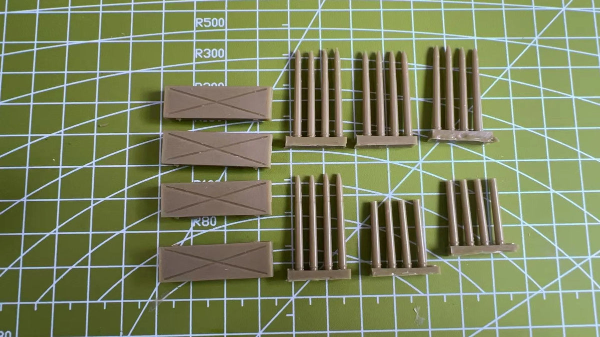 1:35  Resin  Supply Box Pile Unpainted High Quality