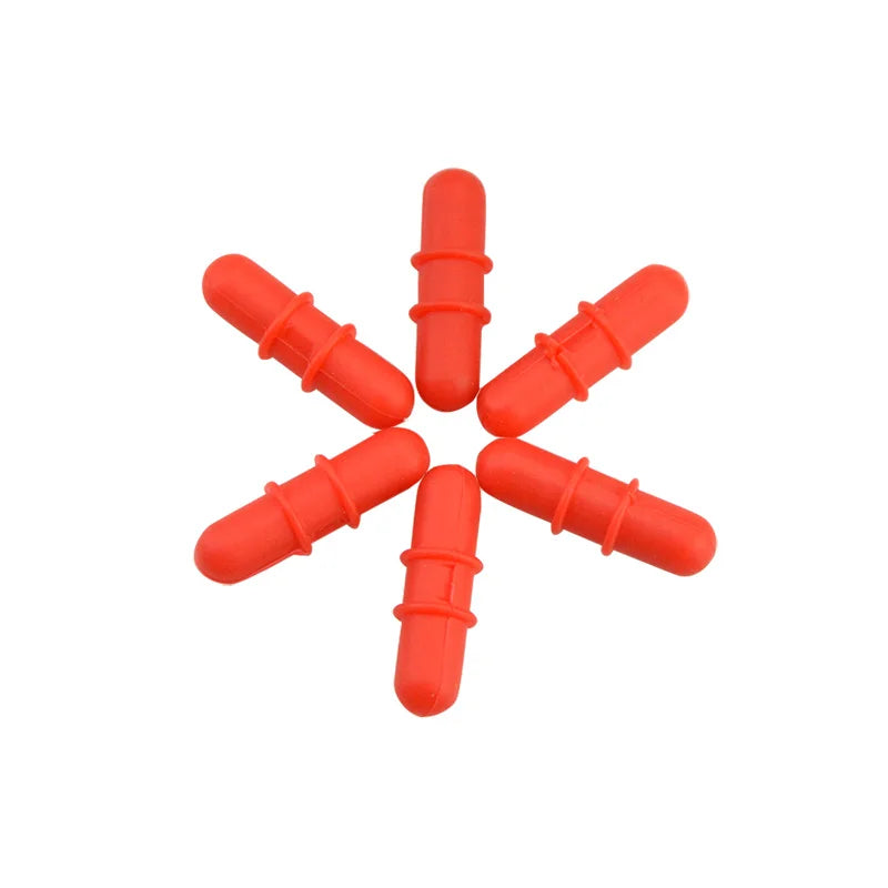 6pcs/box Compound Bow Stabilizer Shock Absorption Rubber Damping Reduce Noise Limb Vibration for Archery Shooting Accessory