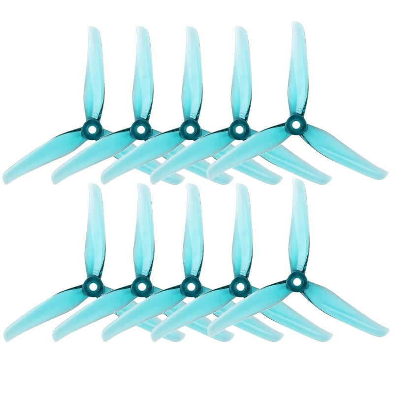 10pair/lot iFlight Nazgul F5 5inch Durable 3 Blade/tri-blade Polycarbonate Propeller 5mm Mounting For FPV Racing Drone